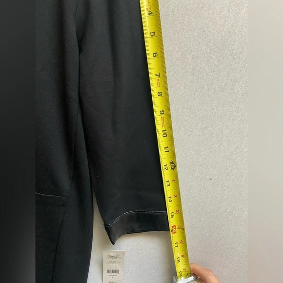 NWT Lord &  Taylor Womens Black 3/4 Sleeve Round Neck Back Zip Shift Dress Sz 8 - Picture 10 of 12